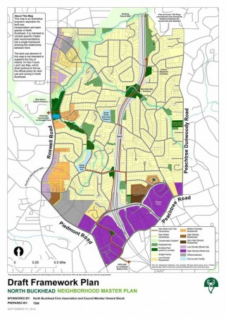 Consultants working with the North Buckhead Civic Association are proposing new sidewalks, trails, bike paths and other changes in the area. 