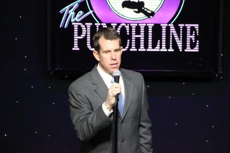 Jamie Bendall, co-owner of the Punchine Comedy Club off Roswell Road, says the establishment is relocating. 