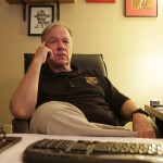 Steve Rose in his office at the Sandy Springs Police Department.
