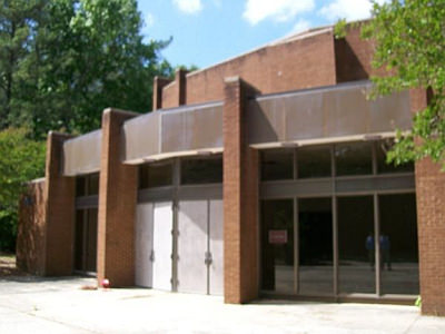 Brook Run Theater was designed in the 1960s and built in 1966, sits in Brook Run Park in a state of disrepair. 