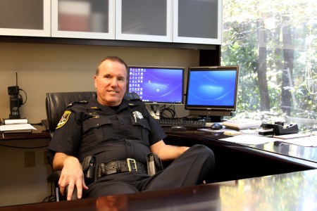 Dunwoody Police Chief Billy Grogan has become a leader in social media use for law enforcement officials. Grogan published his first book, "How to Use Twitter: A Guide for Law Enforcement" in July.
