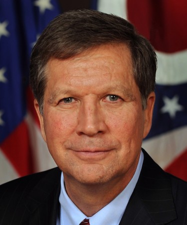 Ohio Gov. John Kasich, one of the Republican candidates for president. 