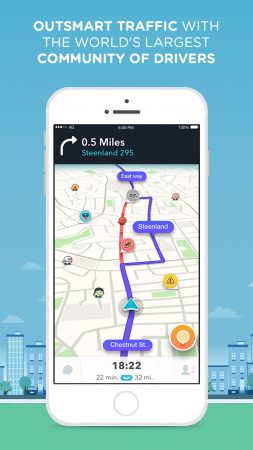 Waze Navigation Screen_English