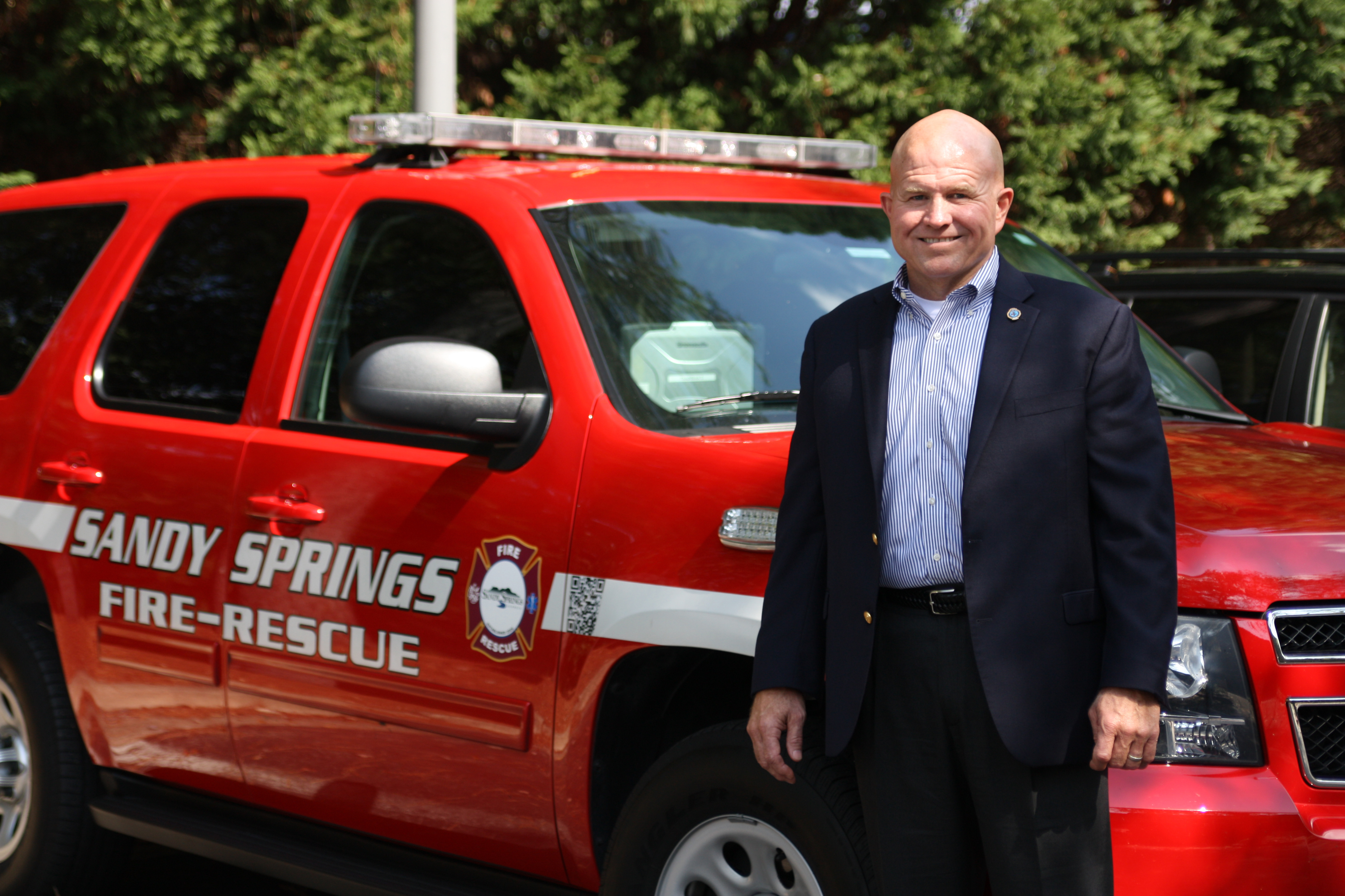 Sandy Springs Fire Chief Keith Sanders
