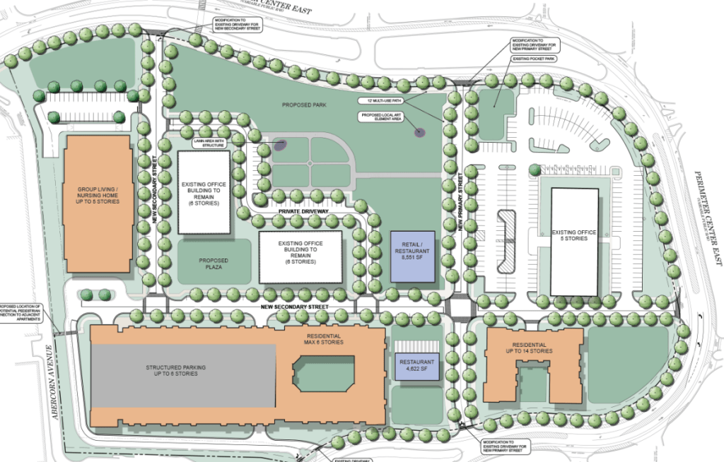 grubb properties proposed site plan