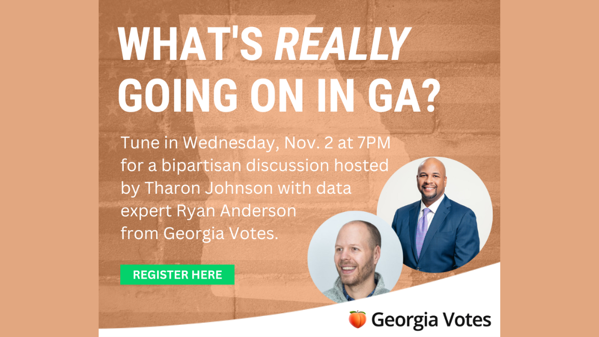There will be an online panel discussion that will be centered on the record-breaking turnout in Georgia's 2022 midterm election.