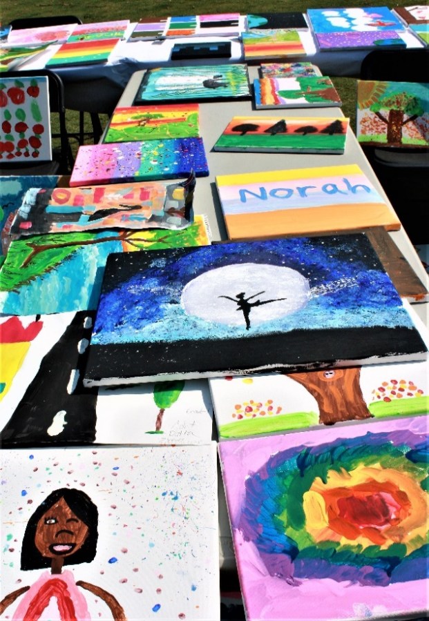 images from paint the park event