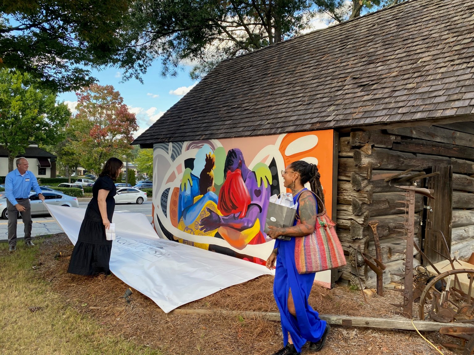 Spruill Center for the Arts unveils latest AMPLIFY art installation