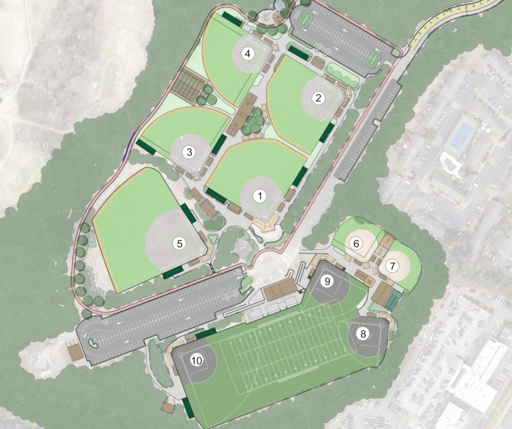 Falls Athletic Complex entering Phase II of development Rough