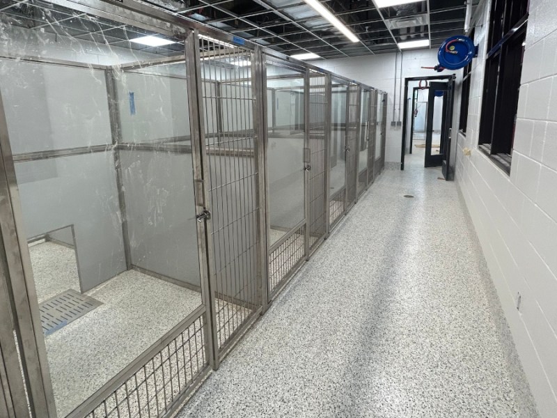 The new animal shelter built by Fulton County is not being funded by fees charged to the county's 15 cities.