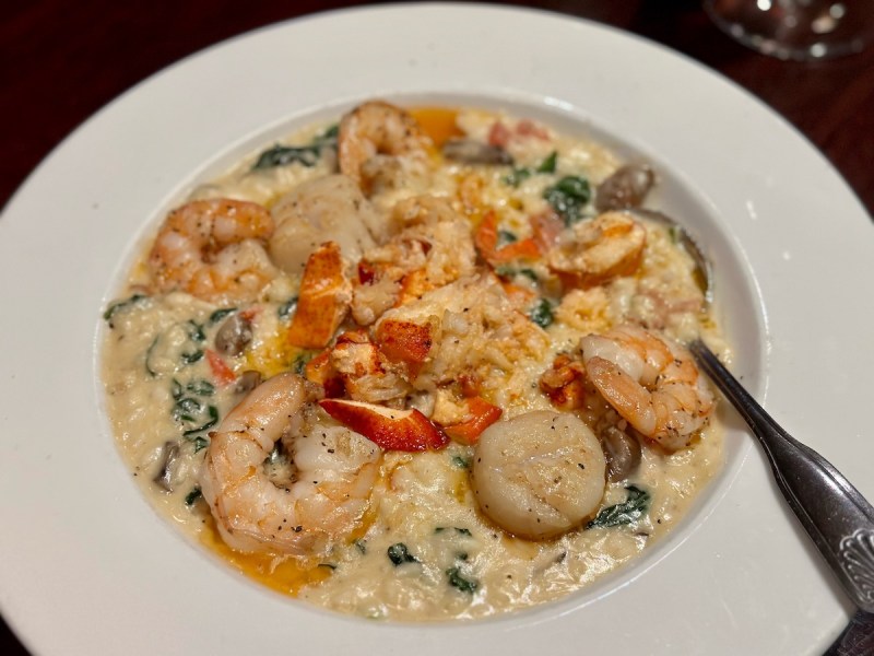 Dantanna's Throwback Scallop and Lobster Risotto