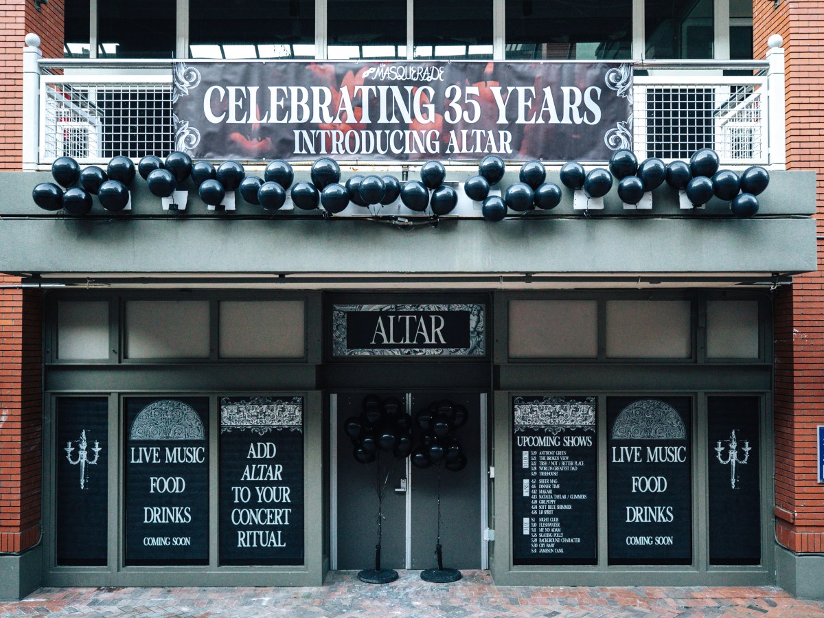 The Masquerade is adding a new music room called Altar in 2024.