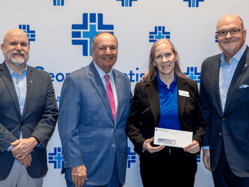The Georgia Baptist Health Care Ministry Foundation has donated $100,000 to Georgia Lions Lighthouse Foundation's tele-optometry program