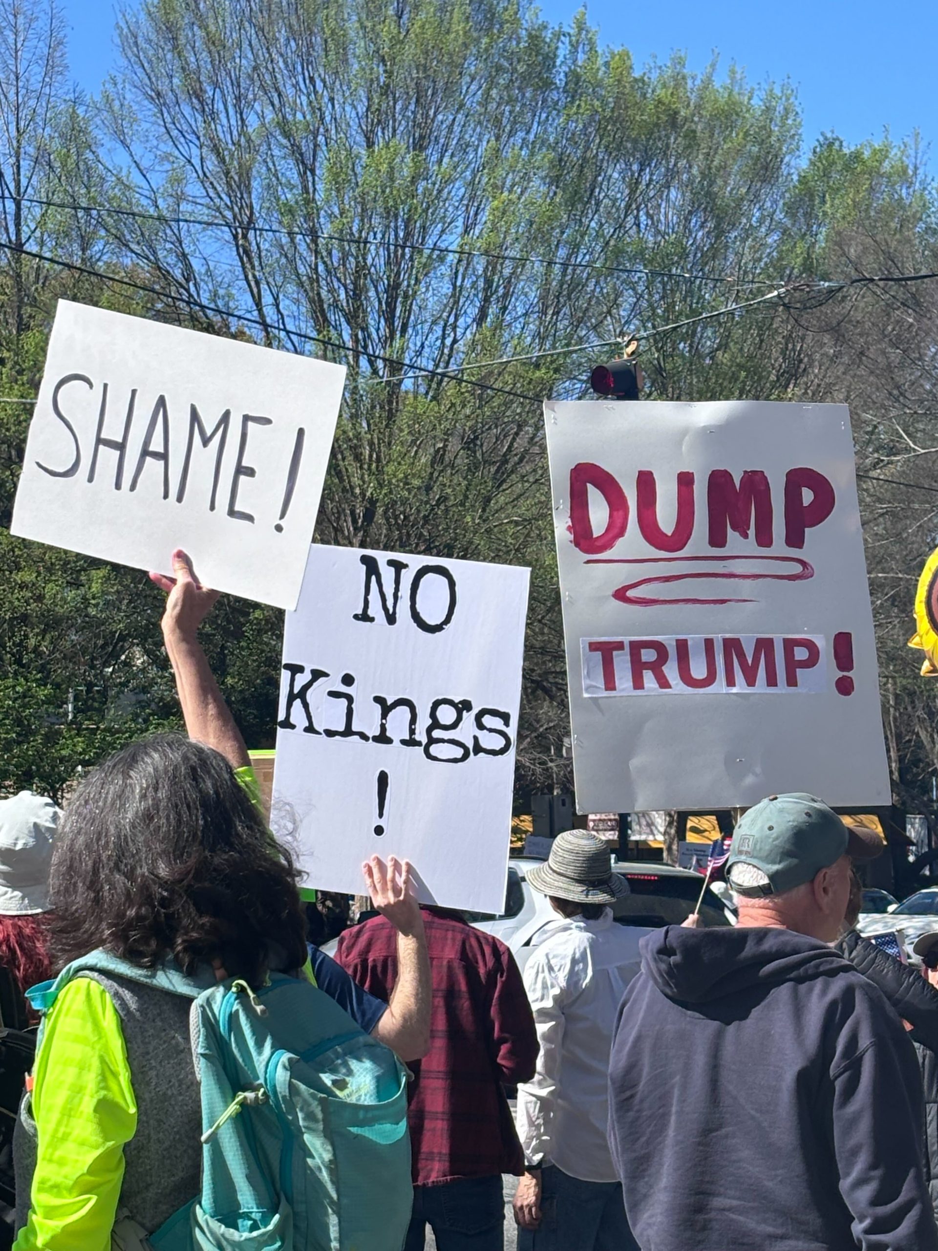 PHOTOS: No Kings protests take place across Metro Atlanta