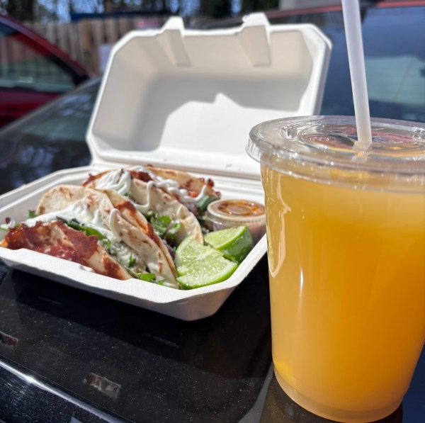 Hamachi tiradito dish at Casa Coya in Reynoldstown