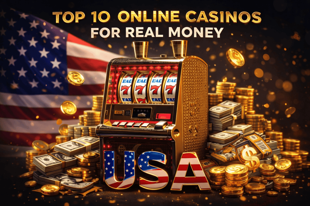 Top 10 Online Casinos for Real Money in The USA (2026)