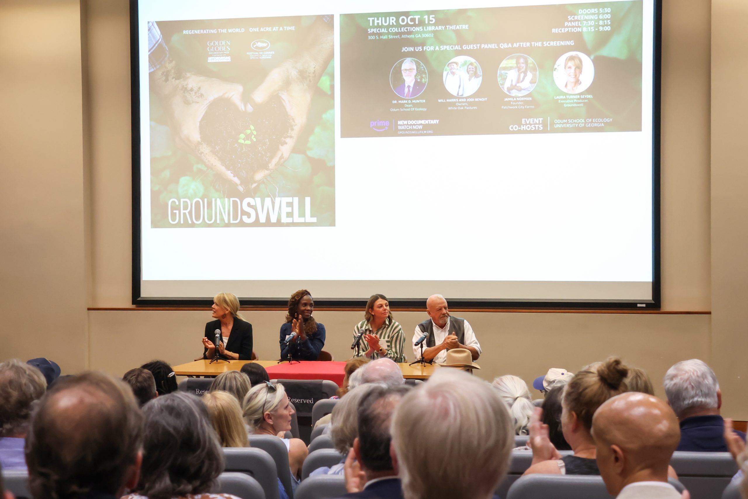 Screening of documentary ‘Groundswell’ sparks conversation about future of Georgia farming